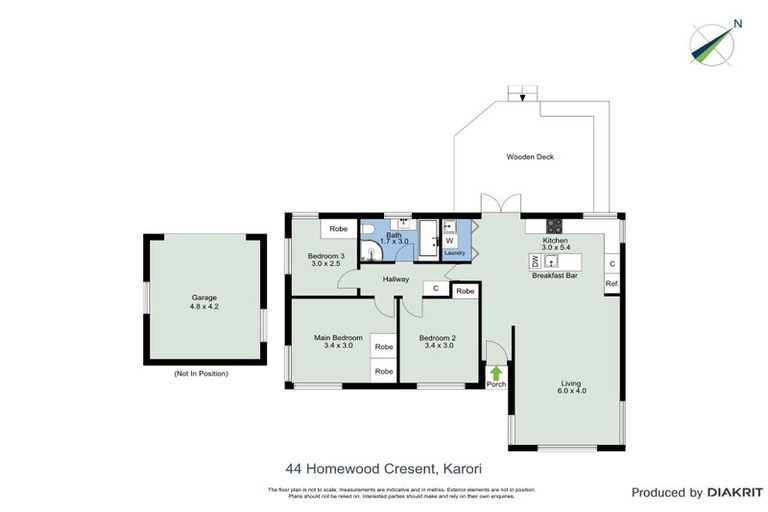 Photo of property in 44 Homewood Crescent, Karori, Wellington, 6012