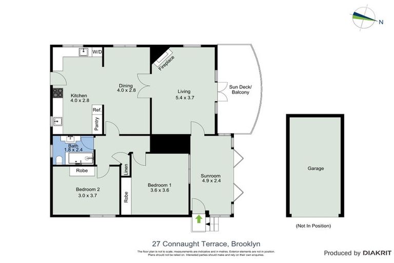 Photo of property in 27 Connaught Terrace, Brooklyn, Wellington, 6021