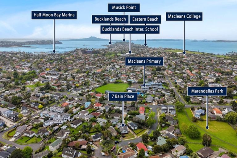 Photo of property in 7 Bain Place, Bucklands Beach, Auckland, 2014