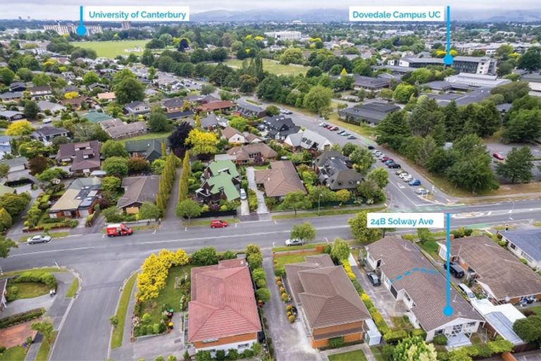 Photo of property in 2/24 Solway Avenue, Ilam, Christchurch, 8041