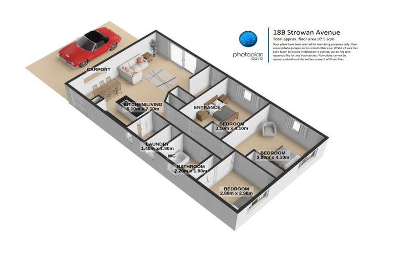 Photo of property in 18b Strowan Avenue, Fairfield, Hamilton, 3214