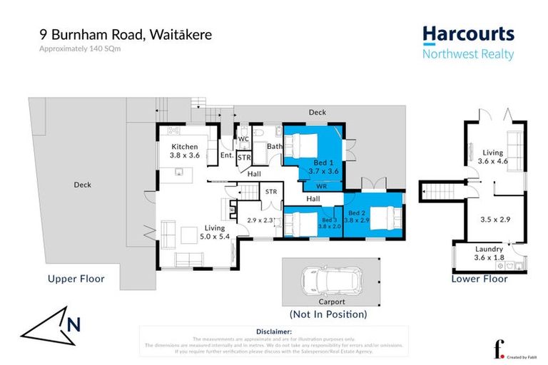 Photo of property in 9 Burnham Road, Waitakere, Auckland, 0816