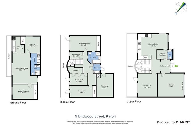 Photo of property in 9 Birdwood Street, Karori, Wellington, 6012