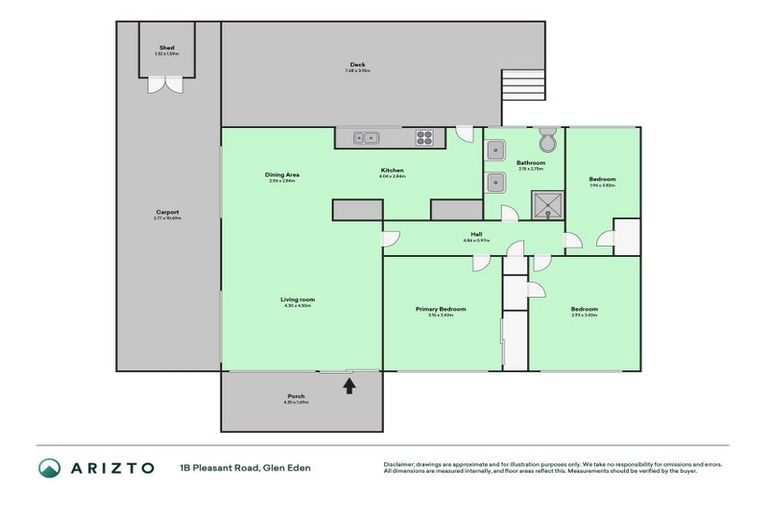 Photo of property in 1 Pleasant Road, Glen Eden, Auckland, 0602