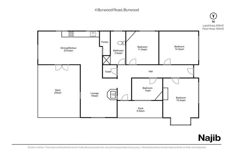 Photo of property in 4 Burwood Road, Burwood, Christchurch, 8083