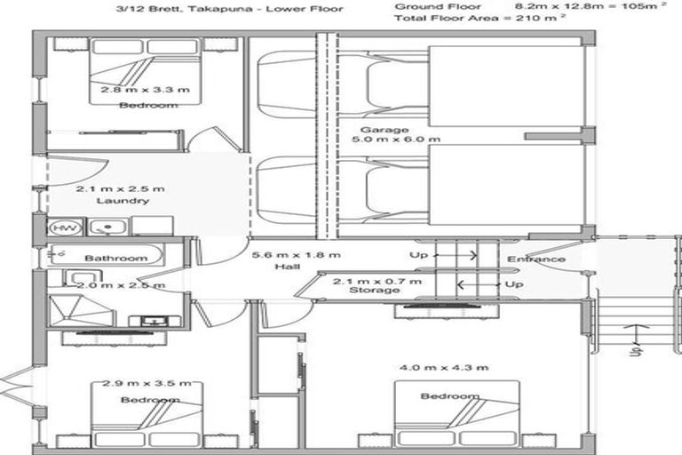 Photo of property in 3/12 Brett Avenue, Takapuna, Auckland, 0622