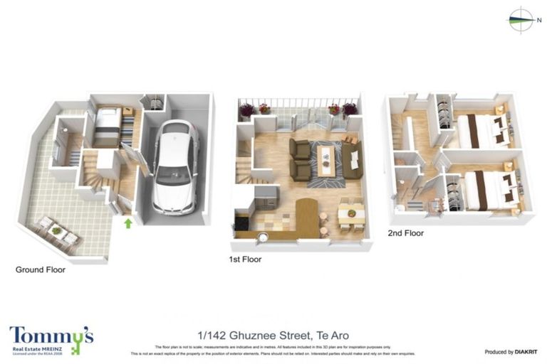 Photo of property in 1/142 Ghuznee Street, Te Aro, Wellington, 6011