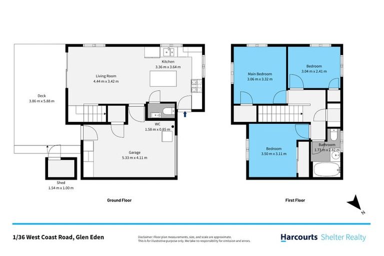 Photo of property in 1/36 West Coast Road, Glen Eden, Auckland, 0602