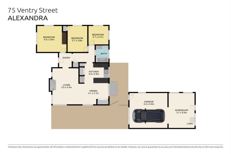 Photo of property in 75 Ventry Street, Alexandra, 9320