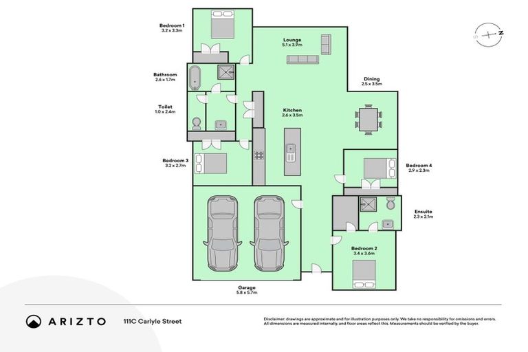 Photo of property in 111c Carlyle Street, Leamington, Cambridge, 3432