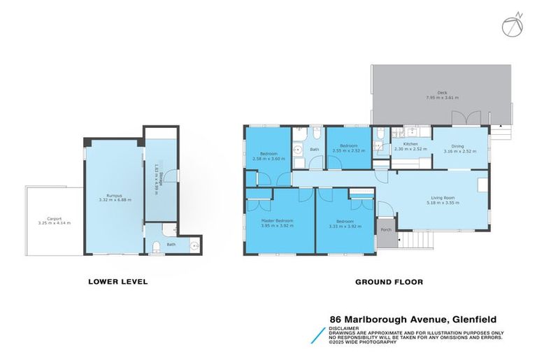 Photo of property in 86 Marlborough Avenue, Glenfield, Auckland, 0629