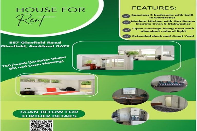 Photo of property in 557 Glenfield Road, Glenfield, Auckland, 0629