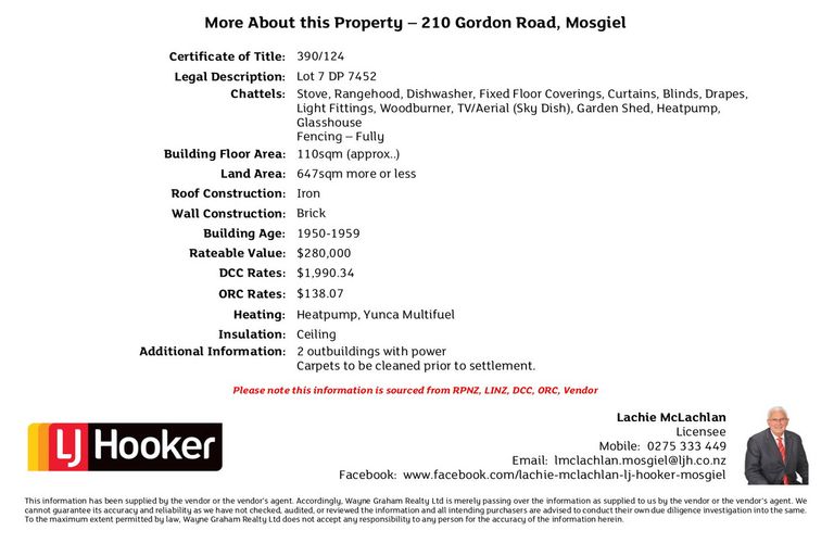 Photo of property in 210 Gordon Road, Mosgiel, 9024