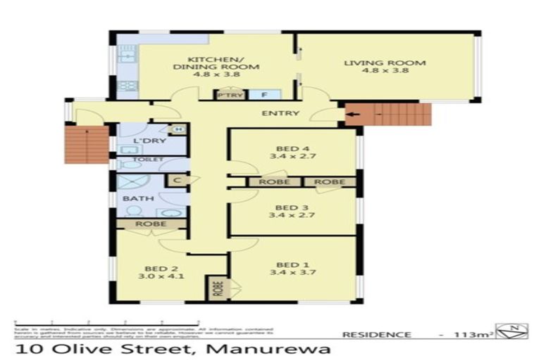 Photo of property in 10 Olive Street, Manurewa, Auckland, 2102