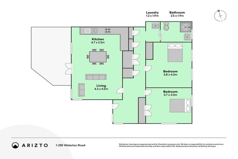 Photo of property in 1/235 Waterloo Road, Hutt Central, Lower Hutt, 5011