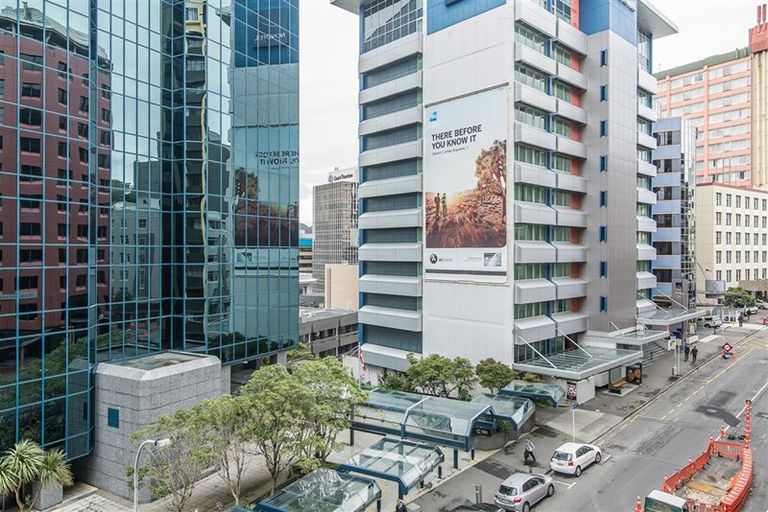 Photo of property in Terrace Garden Apartments, 4f/120 The Terrace, Wellington Central, Wellington, 6011