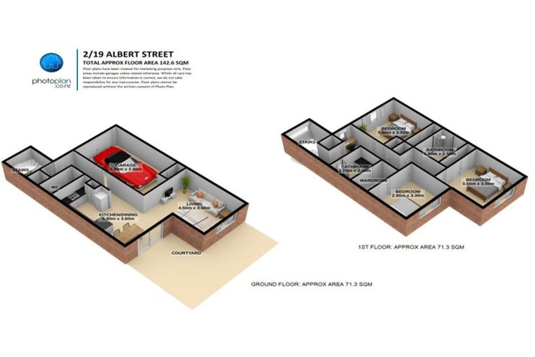 Photo of property in 2/19 Albert Street, Hamilton East, Hamilton, 3216