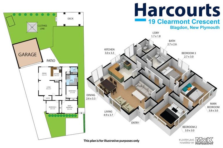 Photo of property in 19 Clearmont Crescent, Blagdon, New Plymouth, 4310