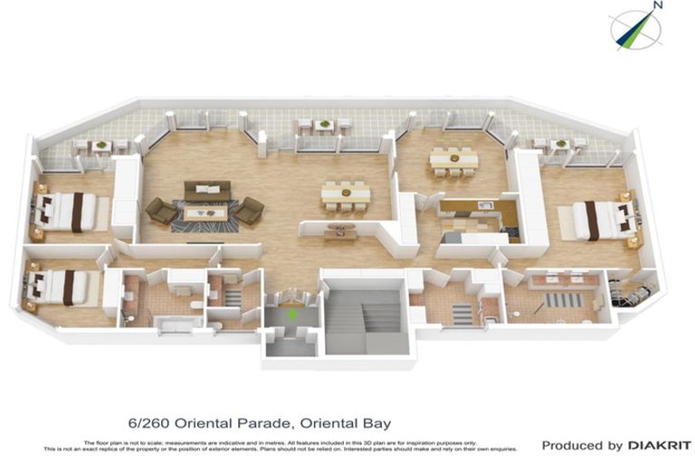 Photo of property in 6/260 Oriental Parade, Oriental Bay, Wellington, 6011