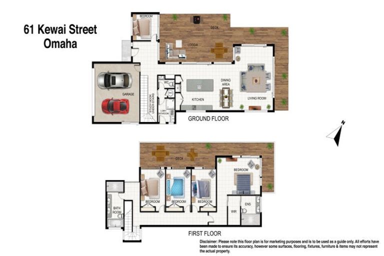 Photo of property in 61 Kewai Street, Omaha, 0986