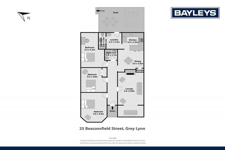Photo of property in 25 Beaconsfield Street, Grey Lynn, Auckland, 1021