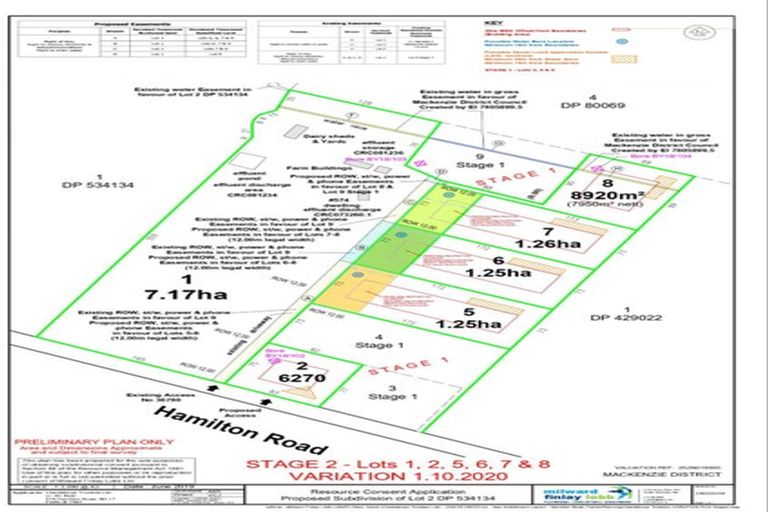 Photo of property in 574 Hamilton Road, Ashwick Flat, Fairlie, 7987