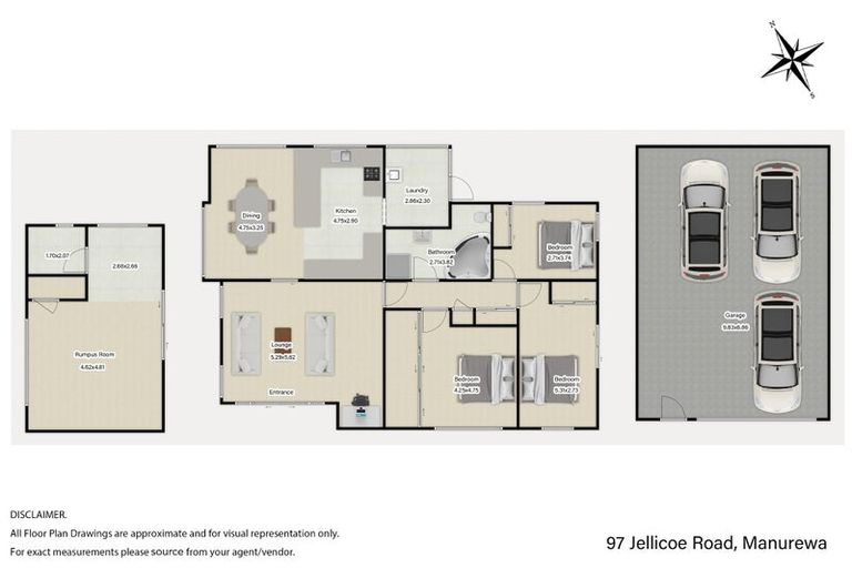 Photo of property in 97 Jellicoe Road, Manurewa, Auckland, 2102