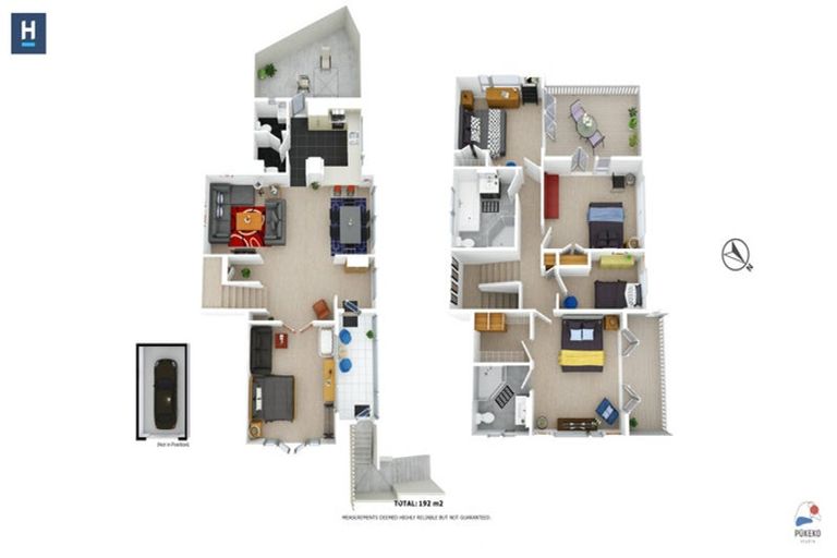 Photo of property in 2/17 Blackbridge Road, Wadestown, Wellington, 6012