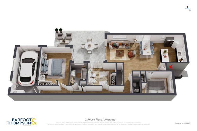 Photo of property in 2 Arlose Place, Westgate, Auckland, 0614