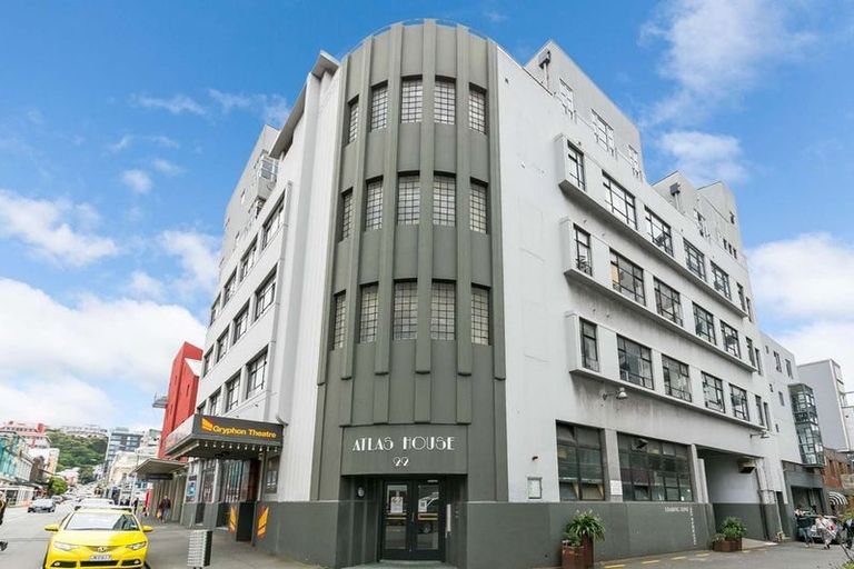 Photo of property in Atlas House, 4/22 Ghuznee Street, Te Aro, Wellington, 6011