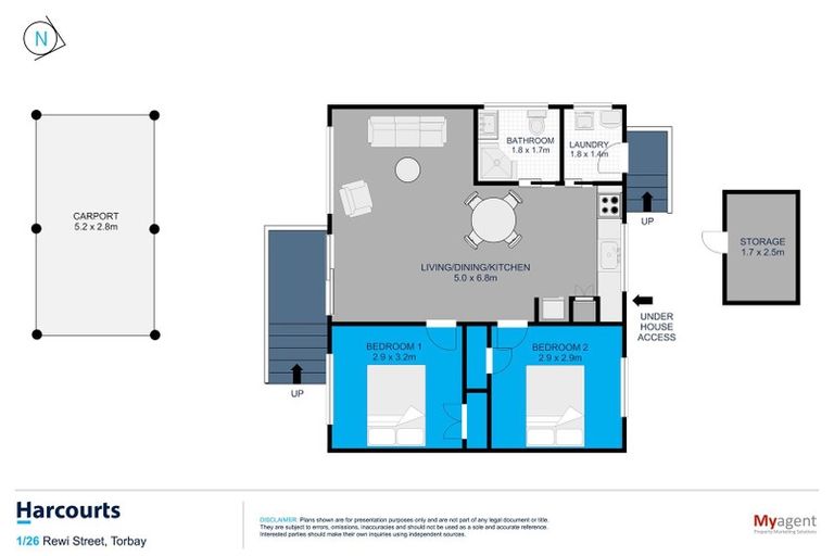 Photo of property in 1/26 Rewi Street, Torbay, Auckland, 0630