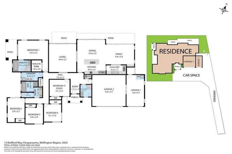 Photo of property in 12 Bridford Way, Paraparaumu, 5032