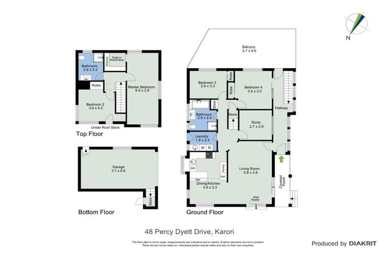 Photo of property in 48 Percy Dyett Drive, Karori, Wellington, 6012