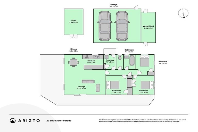 Photo of property in 22 Edgewater Parade, Waiuku, 2123