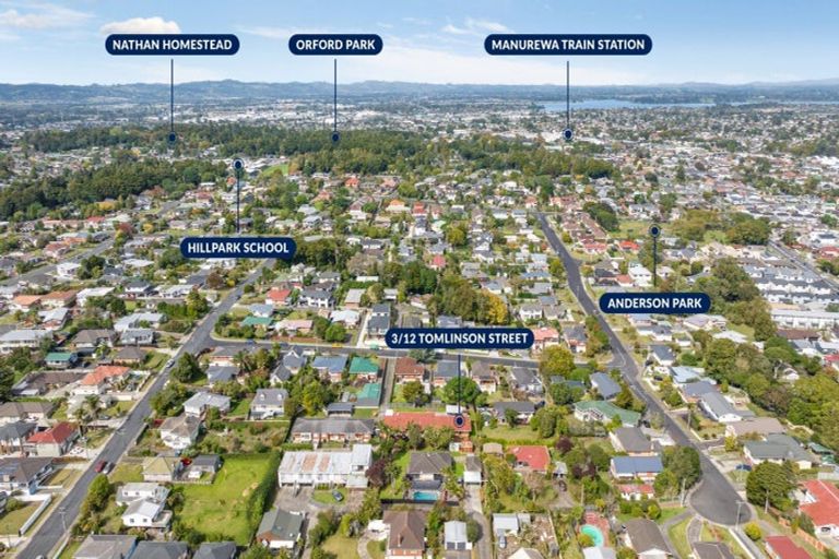 Photo of property in 3/12 Tomlinson Street, Hillpark, Auckland, 2102