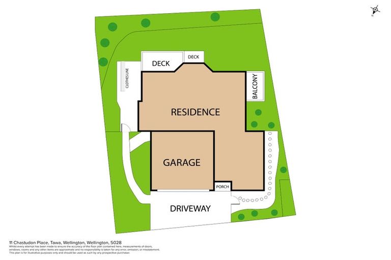 Photo of property in 11 Chastudon Place, Tawa, Wellington, 5028