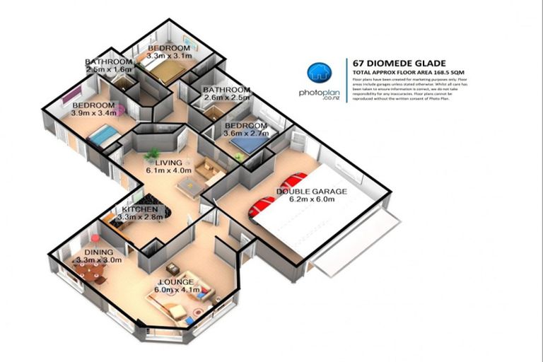 Photo of property in 67 Diomede Glade, Flagstaff, Hamilton, 3210