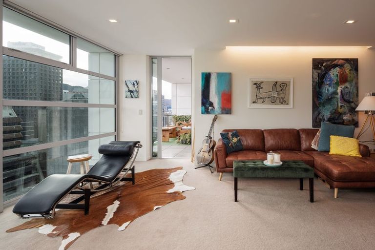 Photo of property in Chews Lane Apartments, 16c/9 Chews Lane, Wellington Central, Wellington, 6011