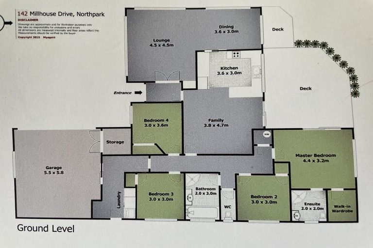 Photo of property in 142 Millhouse Drive, Northpark, Auckland, 2013