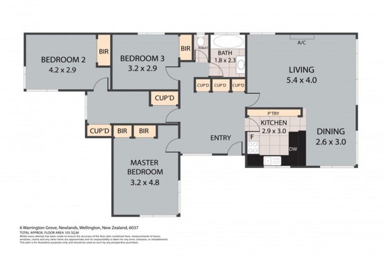 Photo of property in 6 Warrington Grove, Newlands, Wellington, 6037