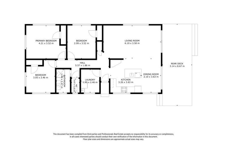 Photo of property in 72c Parris Street, Waitara, 4320