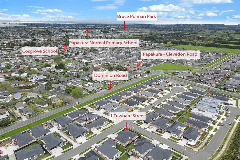 Photo of property in 1 Tuwhare Street, Papakura, 2110