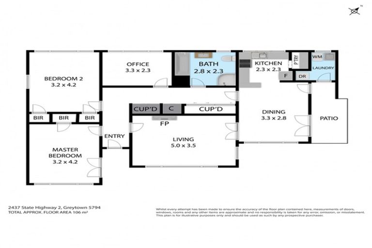 Photo of property in 2437 State Highway 2, Greytown, 5794