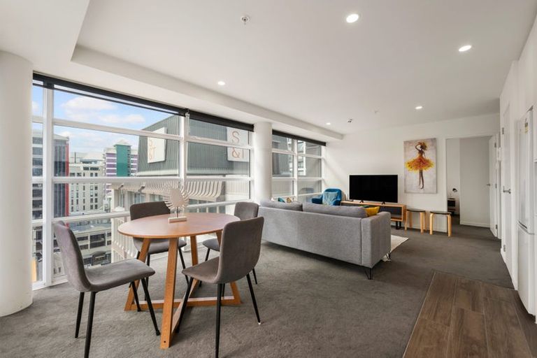 Photo of property in Pinnacle Apartments, E906/160 Victoria Street, Te Aro, Wellington, 6011