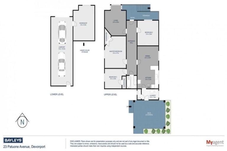 Photo of property in 23 Patuone Avenue, Devonport, Auckland, 0624