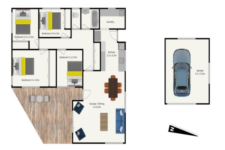 Photo of property in 133 Millbrook Road, Sunnyvale, Auckland, 0612