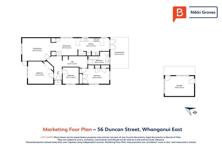 Photo of property in 56 Duncan Street, Whanganui East, Whanganui, 4500