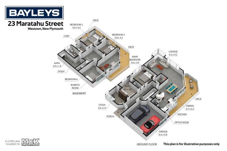 Photo of property in 23 Maratahu Street, Westown, New Plymouth, 4310