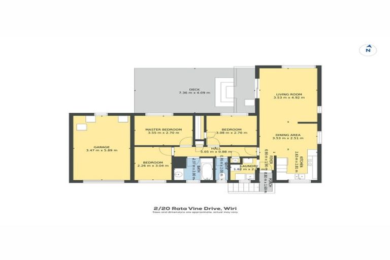 Photo of property in 2/20 Rata Vine Drive, Wiri, Auckland, 2104