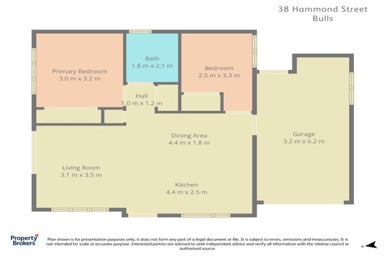 Photo of property in 38 Hammond Street, Bulls, 4818